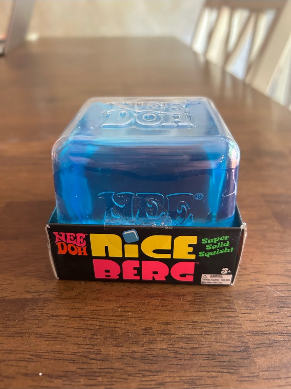 Needoh Nice Berg Super Solid Squish - Blue